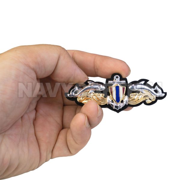 Alternative view of เข็มเครื่องหมายหน่วยซีล (SEAL) กองทัพเรือ แบบโลหะ