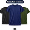 เสื้อรองในทหาร คอกลม ผ้าไมโคร แห้งไว ระบายอากาศดี สีพื้น M-3XL