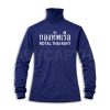 เสื้อยืดแขนยาวคอพัน-กองทัพเรือ-(สกรีนด้านหน้า)