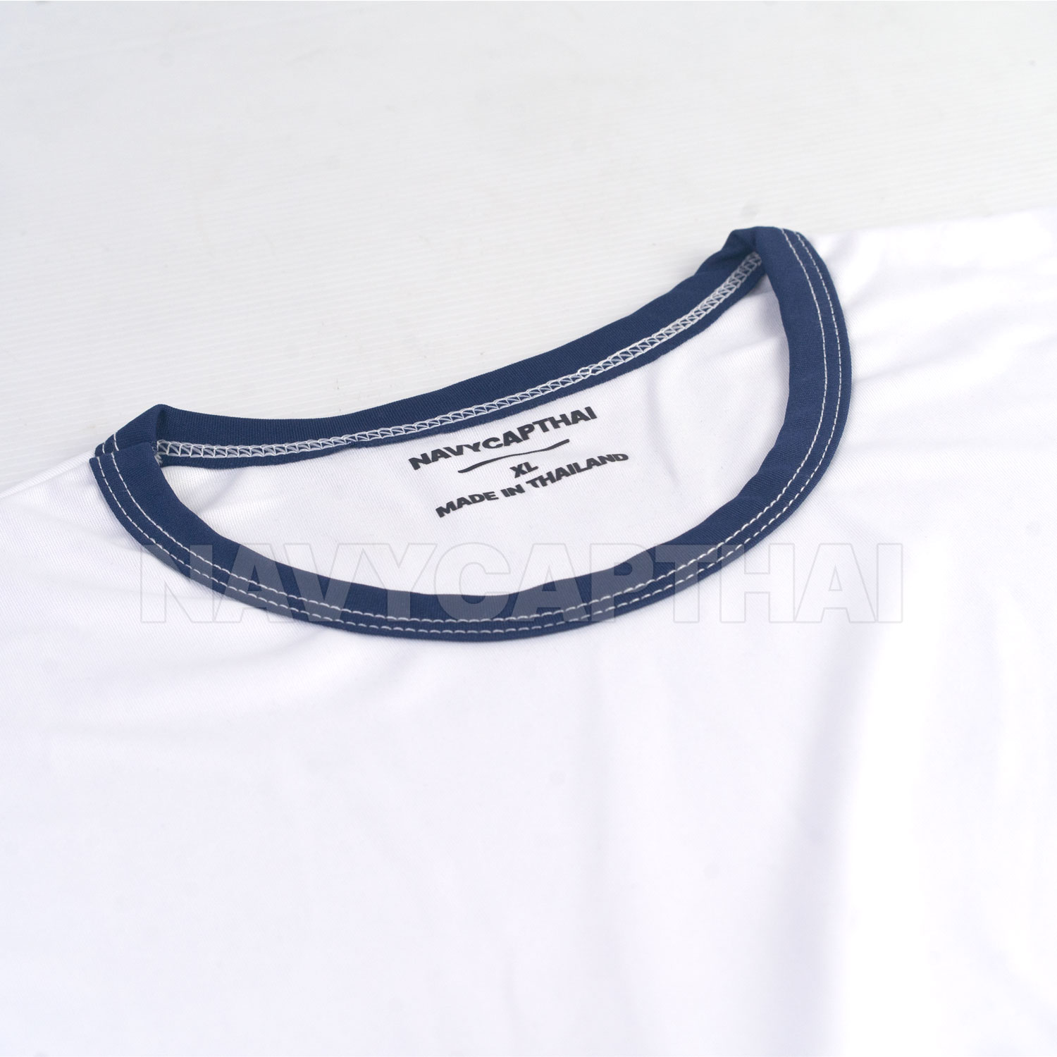 เสื้อน็อตยืด-คอเสื้อ