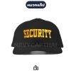 หมวกแก๊ป-SECURITY-ดำ