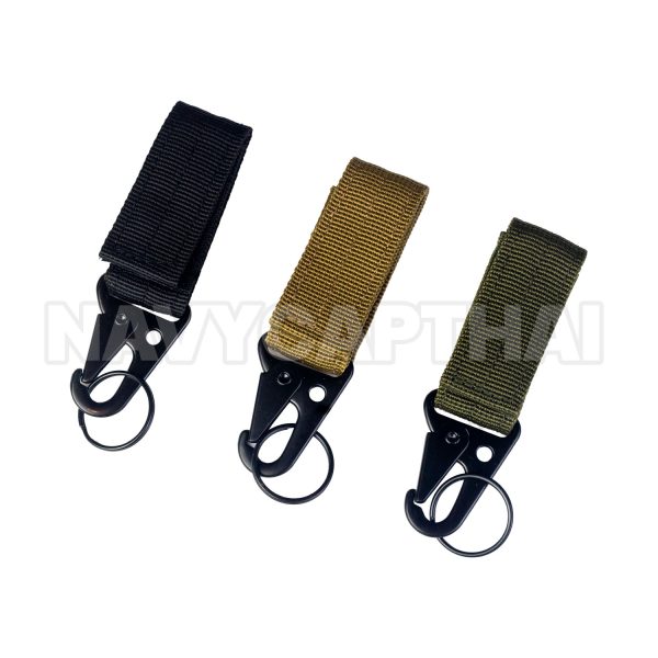 Alternative view of สายห้อยกุญแจ Tactical แบบเกี่ยวเร็ว (MOLLE Key Holder) ผ้าไนลอน