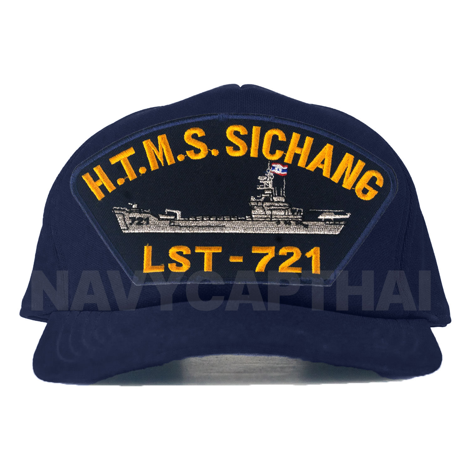 หมวกแก๊ปเรือหลวง-สีชัง