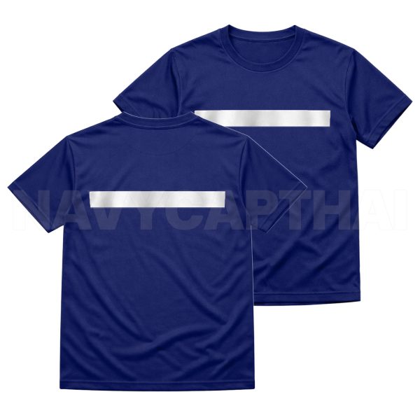 เสื้อยืดติดแถบสะท้อนแสง-แขนสั้น