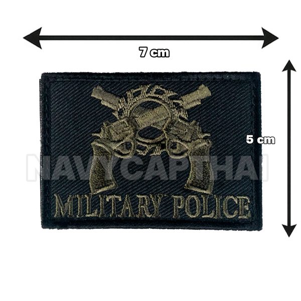 Alternative view of อาร์มปัก MILITARY POLICE ตีนตุ๊กแก | อาร์มตำรวจทหาร Tactical