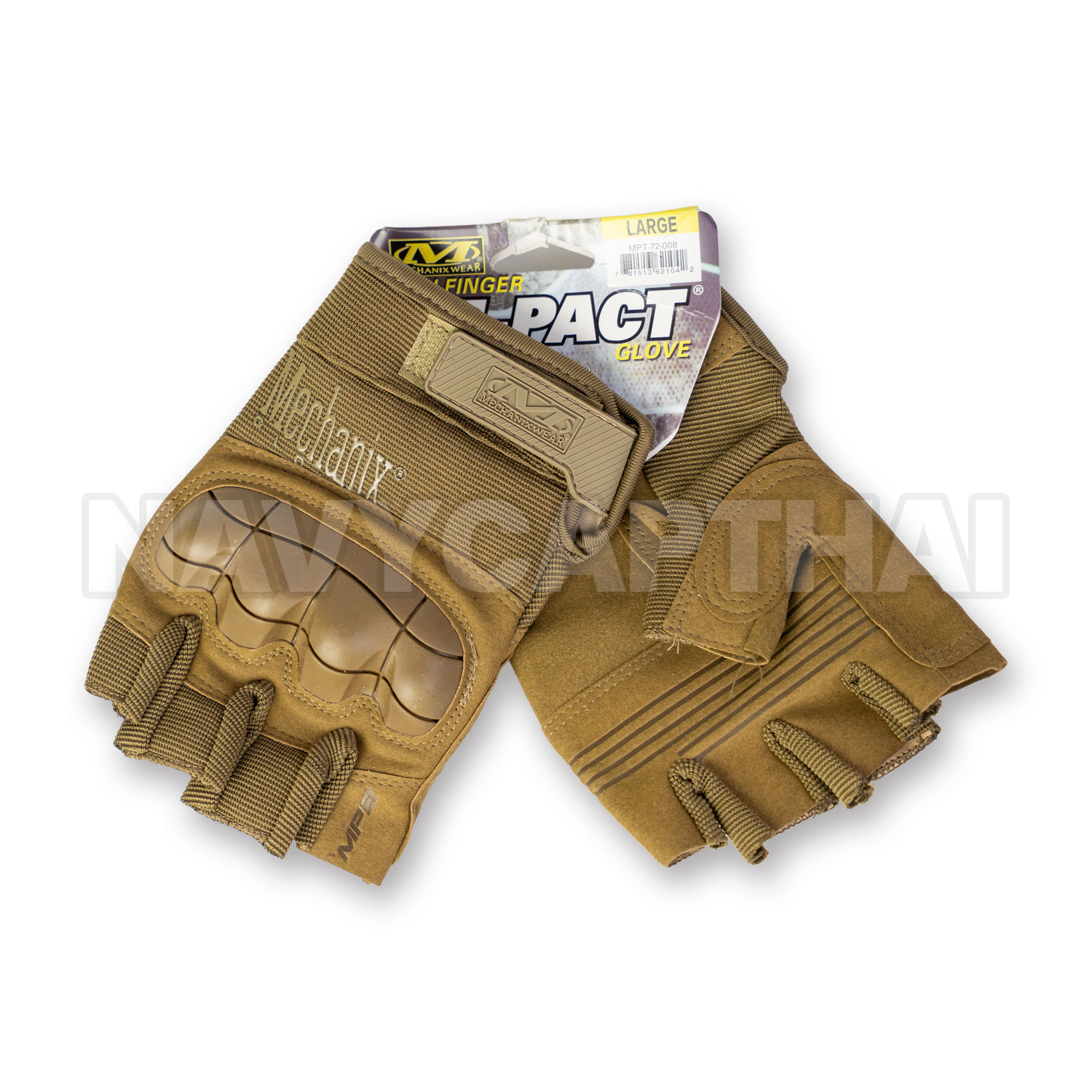 ถุงมือ Tactical ครึ่งนิ้ว กันกระแทก รุ่น M-Pact มี 4 สี - Image 3