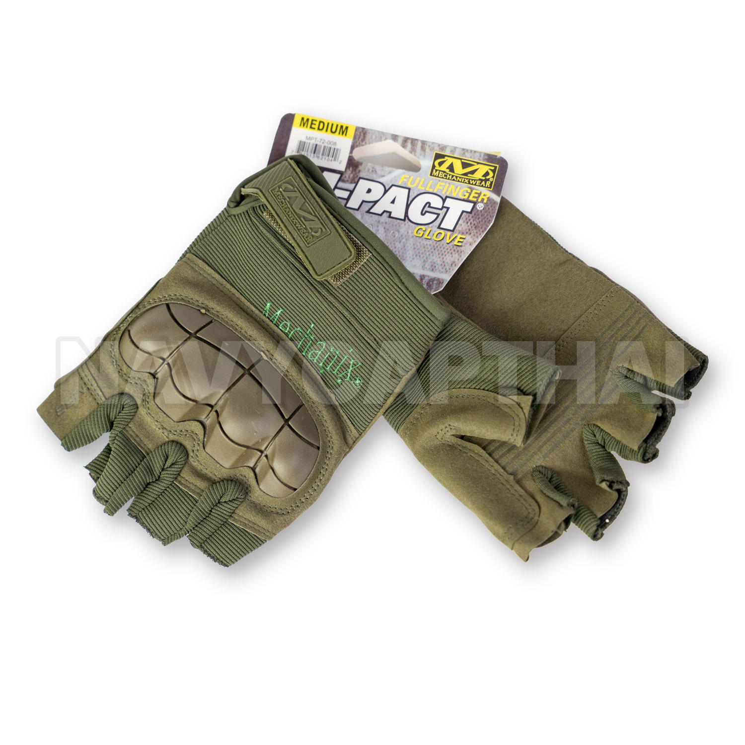 ถุงมือ Tactical ครึ่งนิ้ว กันกระแทก รุ่น M-Pact มี 4 สี - Image 4