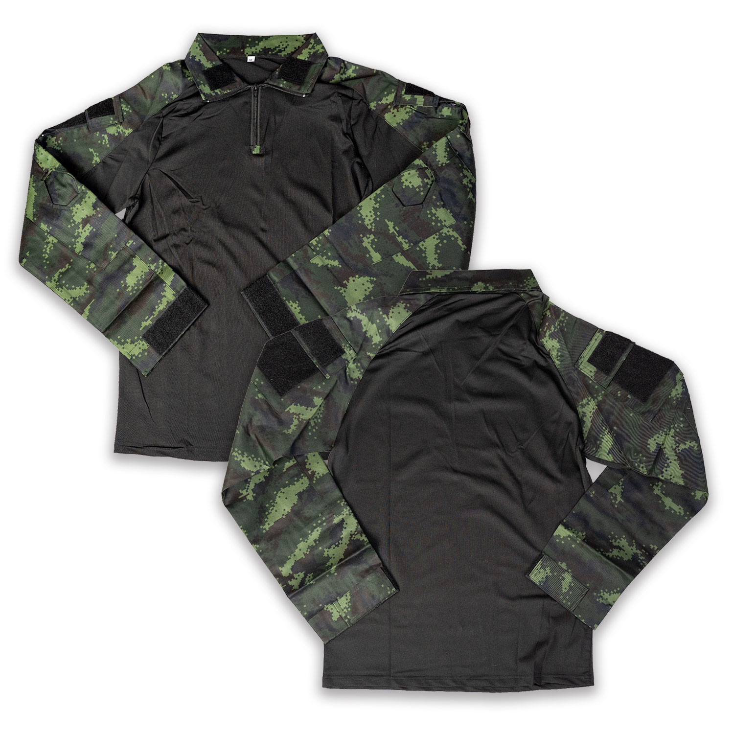 เสื้อ Combat Shirt ลายพรางดิจิตอล แขนยาว ผ้ายืดระบายอากาศ - Image 10